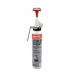 Silicon Adhesive Sealant, Red High Temp RTV, 300 mL