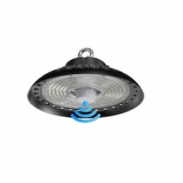 100W-200W Adjustable LED UFO High Bay w/ Motion Sensor, 32000 lm, 100V-277V, 5000K