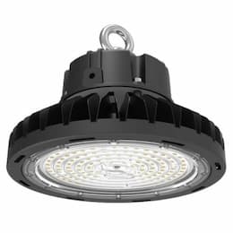 150W Slim LED UFO High Bay, 400W HID Retrofit, 24000 lm, 100V-277V, 5000K