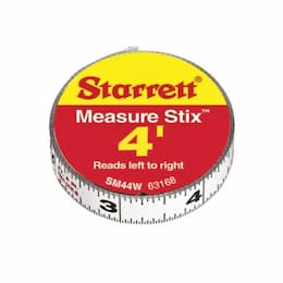 .5-in X 4-ft Steel Measuring Tape