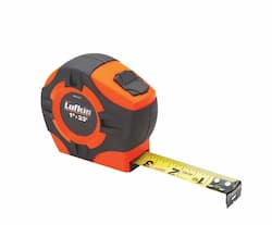 25' 1/6" Grad Hi-Viz Orange P1000 Series Power Tape Measure