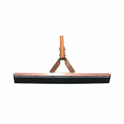 30" Neoprene Squeegee Complete with Steel Bracket Handle