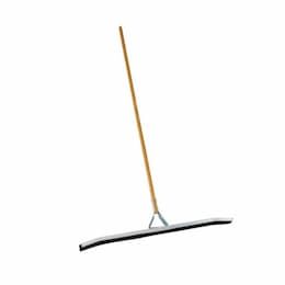 30" Curved Neoprene Floor Squeegee No Handle