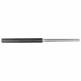 Mayhew 8'' Alloy Steel Extra Long Full Finish Pin Punch with 3/16'' Tip