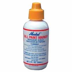 Orange Ball Paint Marking Marker