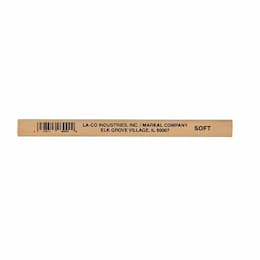 Soft Gray Lead Carpenter Marking Pencil