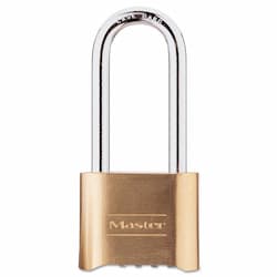 2-1/4" 4 Step Dial No. 175 Combination Brass Padlock