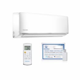 12000 BTU/H Ductless Air Handler, 500 Sq Ft, 20 Amp, 115V