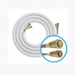 MrCool 25-ft Quick-Connect Line Set for 24K & 36K DIY Series, 3/8 X 5/8