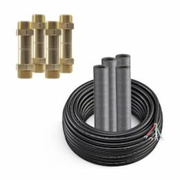 0.25-in x 0.5-in Coupler Kit w/ 75-ft Wire, 9K/12K/18K Line Set