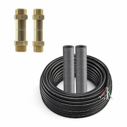 3/8-in x 5/8-in Coupler w/ 50-Ft Wire for DIY Series 24K to 36K BTU Units