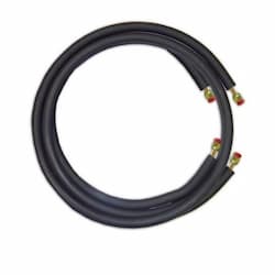 16-ft 3/8 x 5/8 Line set with Control Wire for 24K Indoor Mini Split