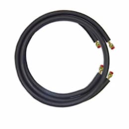 50-ft 1/4 x 3/8 Line set with Control Wire for 9K Indoor Mini Split