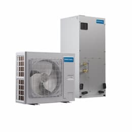 24K-36K BTU/H Central Heat Pump System, 1800 Sq Ft, 1 Ph, 35 Amp, 208V/230V