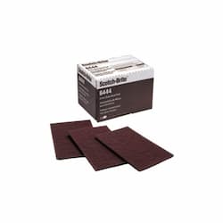 Brown 6X9 Scotch Brite Hand Pads