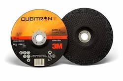 Cubitron II Depressed Center Grinding Wheel, 7/8'' Center Hole