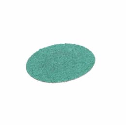 3M 3-in Fiber Disc, 60 Grit, Green