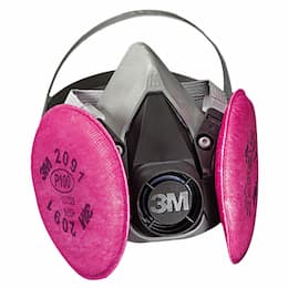 3M 6000 Series Half Facepiece Dual Cartridge Respirator