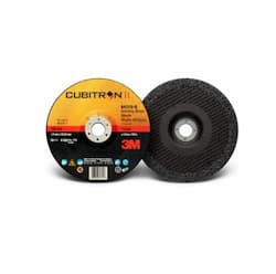 7-in Cubitron II Depressed Center Grinding Wheel, Ceramic Aluminum Oxide