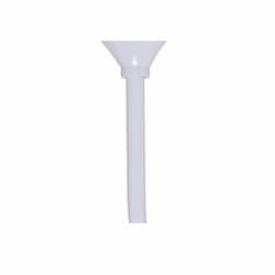 5-in Down Rod for Matthews-Gerbar Fans, Gloss White   