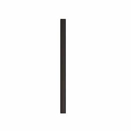 10-in Atlas Down Rod, Matte Black 