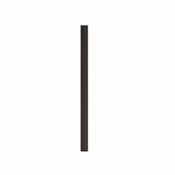 48-in Atlas Down Rod, Matte Black 