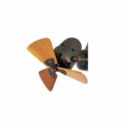 Matthews Fan Atlas-Wooden Fan Blade Set, Textured Bronze (Motor Not Included)