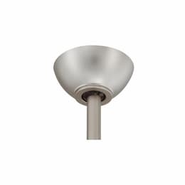 Atlas-Slant Ceiling Fan Canopy Mount, Brushed Nickel