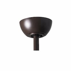 Atlas-Slant Ceiling Fan Canopy Mount, Textured Bronze