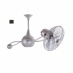 39-in 55W Brisa 2000 Ceiling Fan, AC, 3-Speed, 3-Metal Blades, Bronze