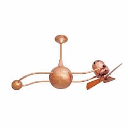 40-in 52W Brisa 2000 Ceiling Fan, AC, 3-Speed, 3-Wood Blades, Polished Copper