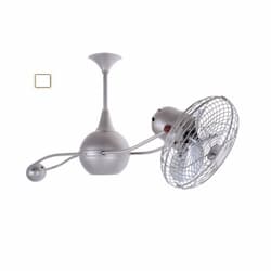 39-in 55W Brisa 2000 Ceiling Fan, AC, 3-Speed, 3-Metal Blades, White