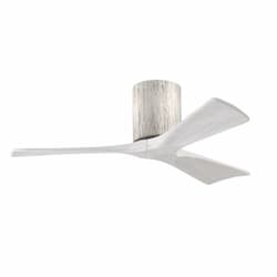 42-in 17W Irene Ceiling Fan, DC, 6-Speed, 3-White Blades, Barn Wood