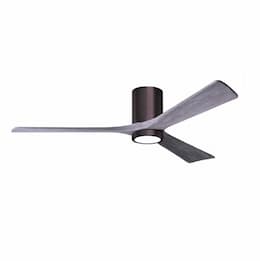 60-in 30W Irene-3H Ceiling Fan w/ Light Kit, Barn Wood Blades, Bronze