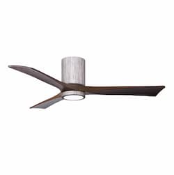 52-in 32W Irene-3H Ceiling Fan w/ Light Kit, Walnut Blades, Barn Wood