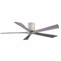 60-in 31W Irene Ceiling Fan, DC, 6-Speed, 5-Barn Wood Blades, Barn Wood