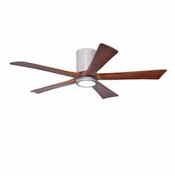 42-in 31W Irene-5H Ceiling Fan w/ Light Kit, Walnut Blades, Barn Wood