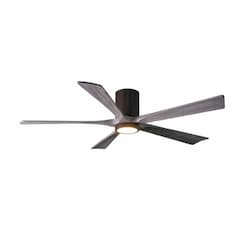 42-in 31W Irene-5HLK Ceiling Fan w/Light, DC, 6-Speed, 5-Barn Wood Blade, Textured Bronze