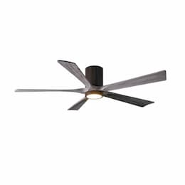 52-in 31W Irene-5HLK Ceiling Fan w/Light, DC, 6-Speed, 5-Barn Wood Blade, Textured Bronze