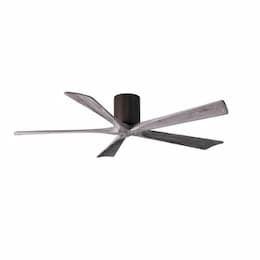 42-in 25W Irene-5H Ceiling Fan w/Remote, DC, 6-Speed, 5-Barn Wood Blades, Textured Bronze