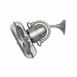 Matthews Fan 13-in 47W Kaye Wall Fan, AC, 3-Speed, 3-Blades, Brushed Nickel