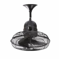 Matthews Fan 13-in 47W Kaye Ceiling Fan, AC, 3-Speed, 3-Blades, Textured Bronze