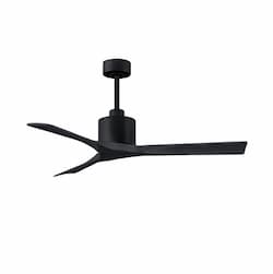 60-in 32W Nan Ceiling Fan, Matte Black Blades, Matte Black