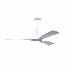 52-in 32W Nan Ceiling Fan, Matte White Blades, Matte White