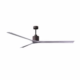 90-in 31W Nan XL Ceiling Fan, Barn Wood Blades, Textured Bronze