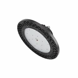 Magnalux 100W LED UFO High Bay, 250W MH Retrofit, 13000 lm, 120V-277V, 5000K, Black