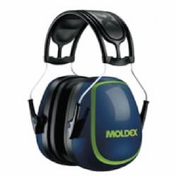 MX Series Earmuff, 27dB, Black/Blue/Green