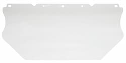 Polycarbonate V-Gard Visors, Clear 