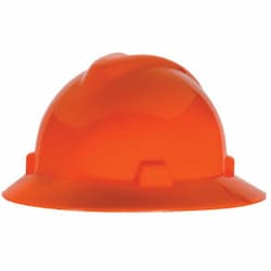 Standard Orange V-Gard Protective Caps and Hats