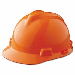 Hi-Viz Orange Standard V-Gard Protective Cap